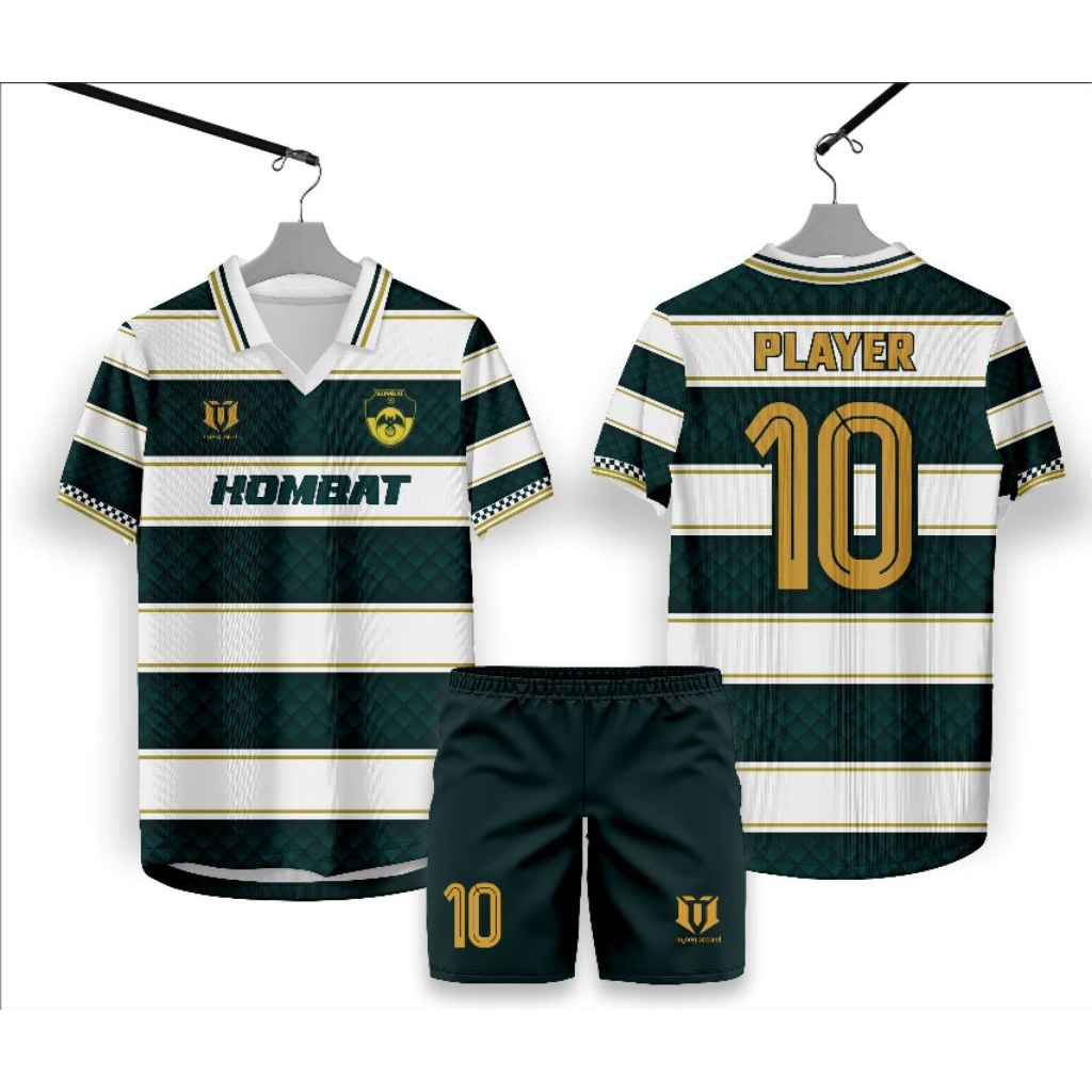 Kostum Team Futsal Bola dan Voli Full printing Custom