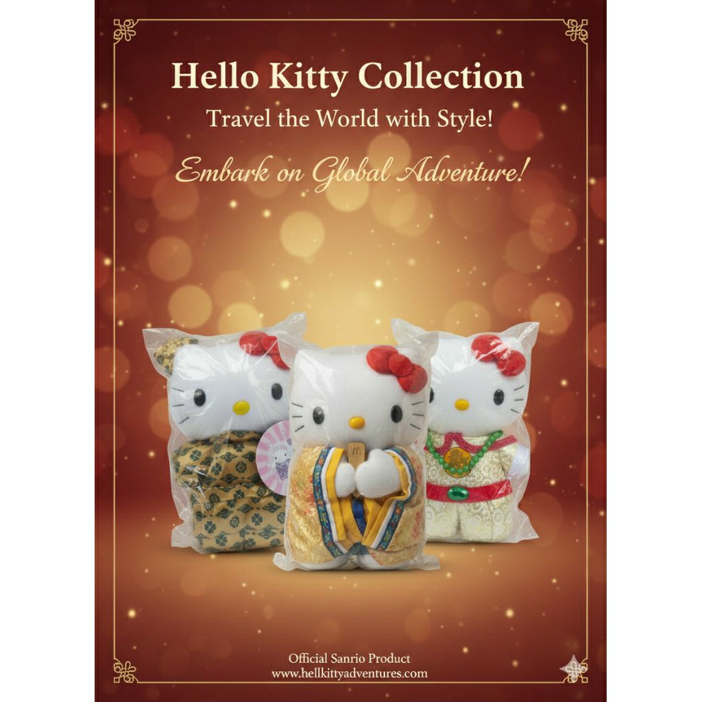 Boneka Hello Kitty  Original