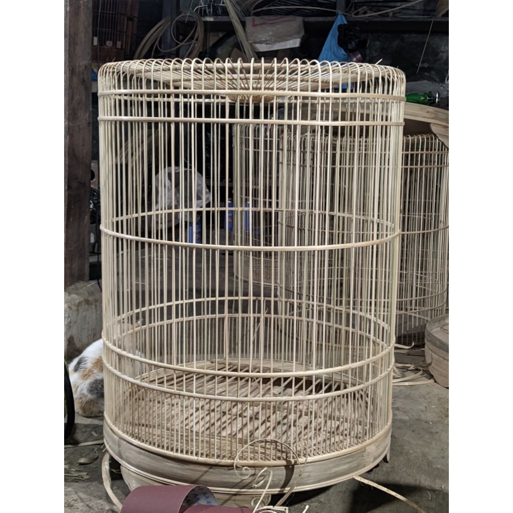 sangkar burung murai no 2 mentah halus