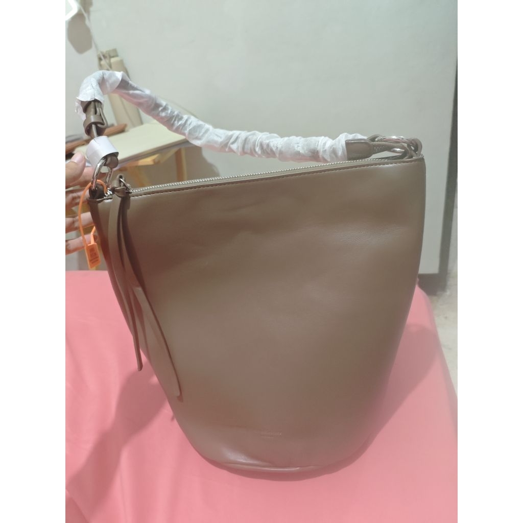 Bucks and Leather Bucket Bag