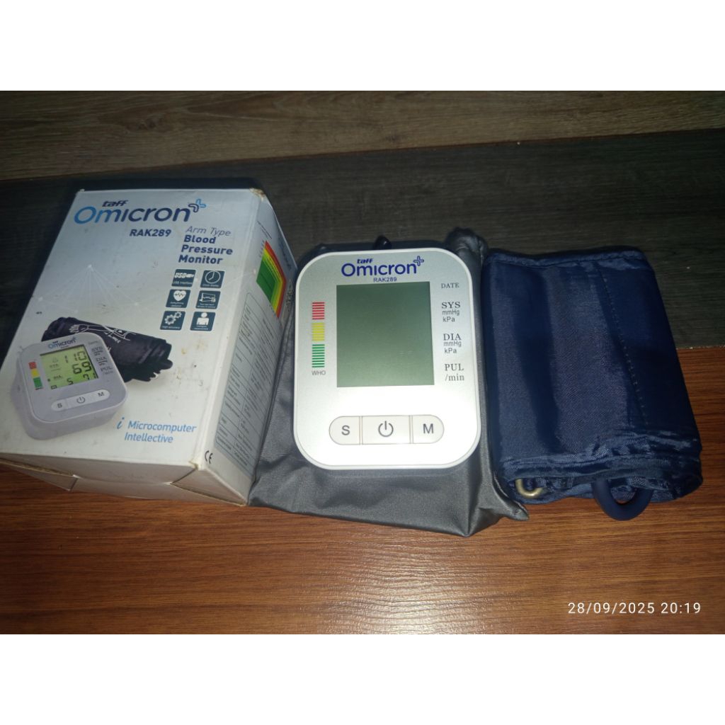 alat pengukur tekanan darah omicron rak289