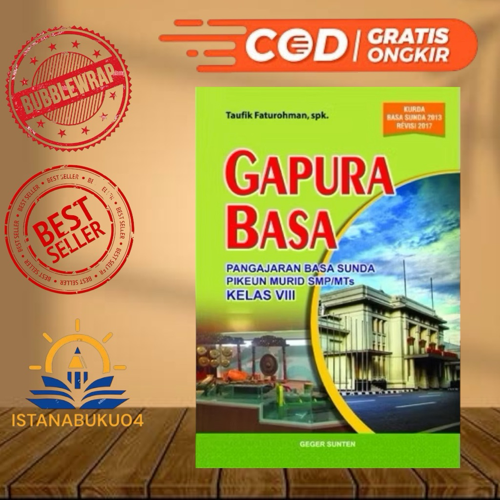 BUKU BAHASA SUNDA : GAPURA BASA KELAS 8