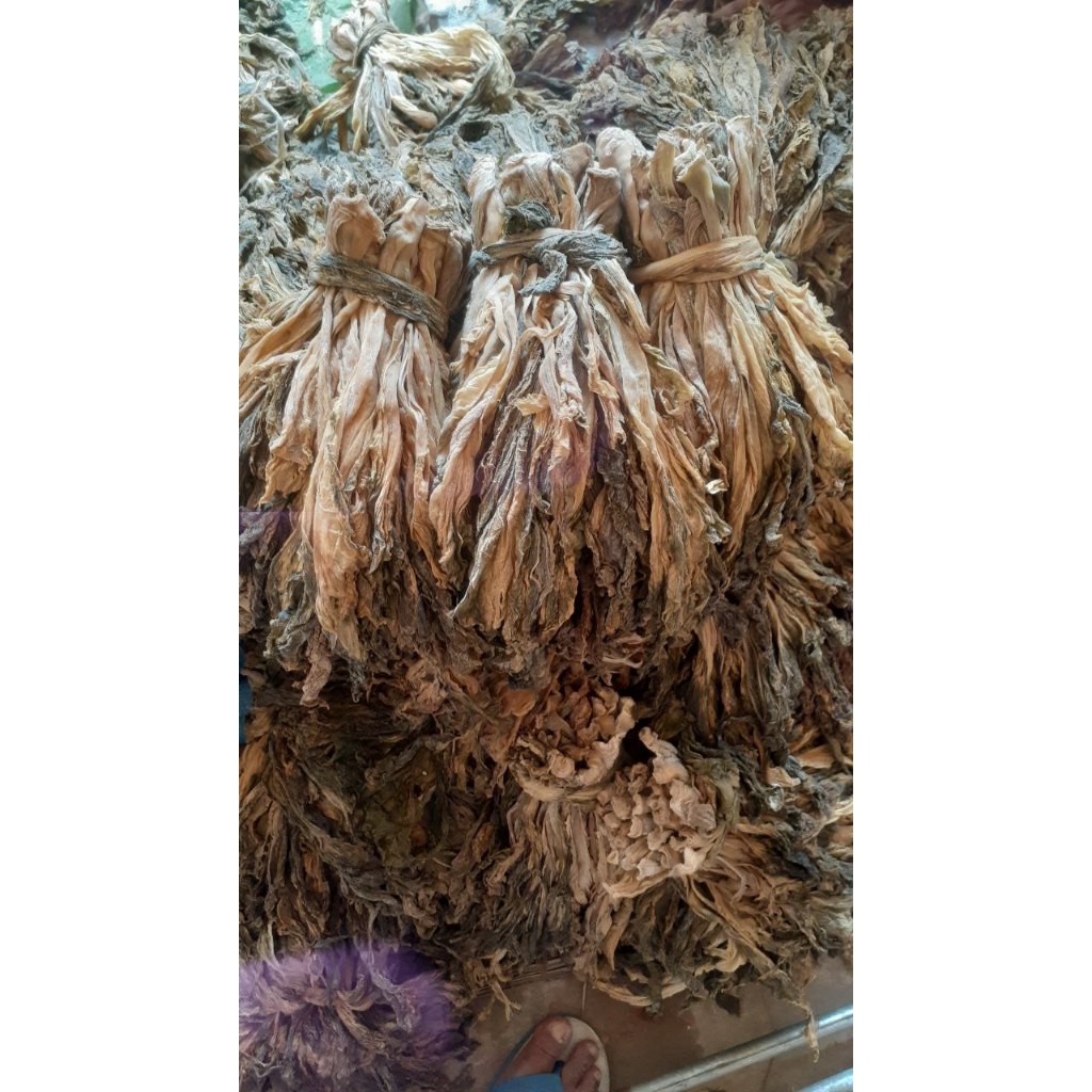 Sayur sawi asin kering mantap