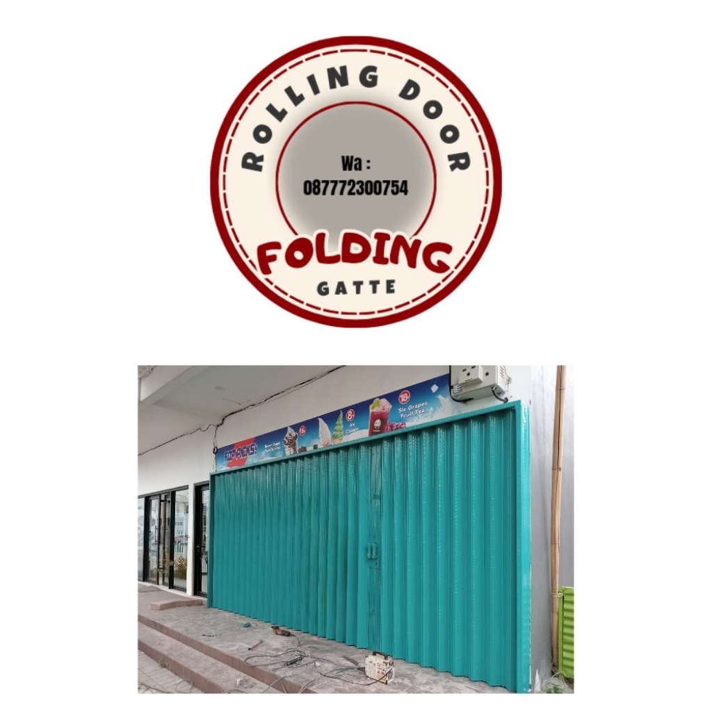 FOLDING GATE ROLING DOOR