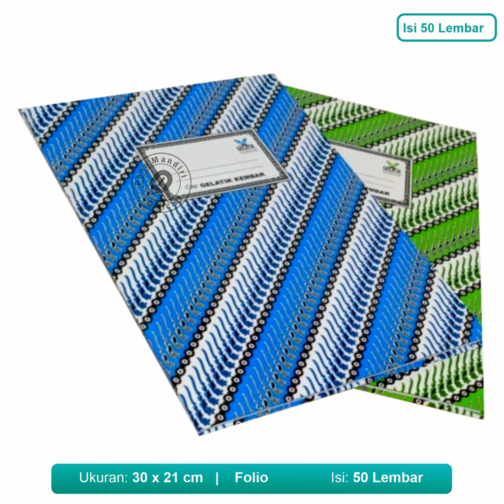 Buku Batik Besar 50 Gelatik Kembar Folio HC