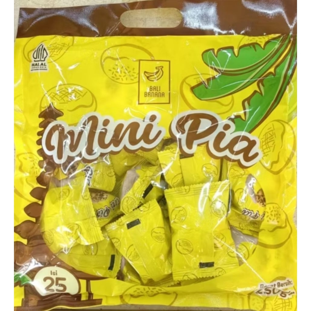 bali banana pia mini dapat 50 pcs