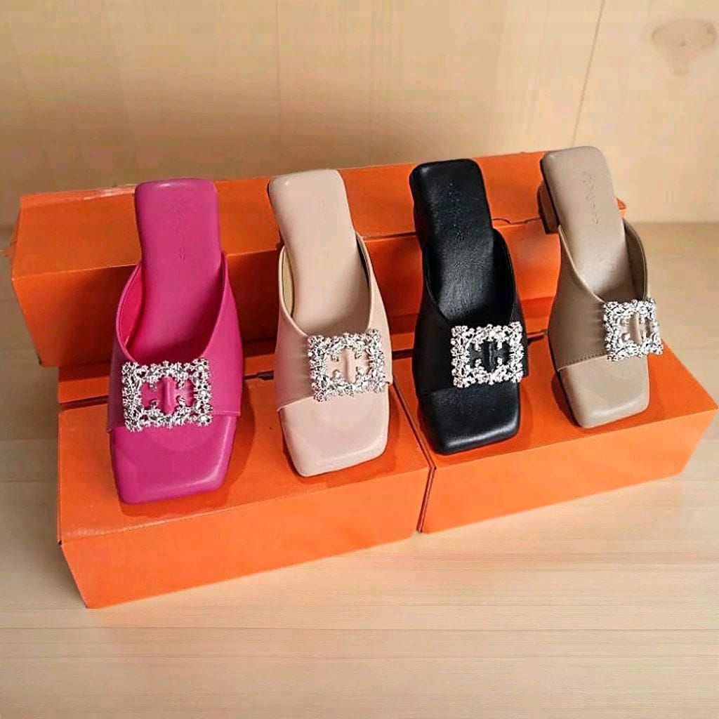Tasya.sendal pesta wanita heels 3cm