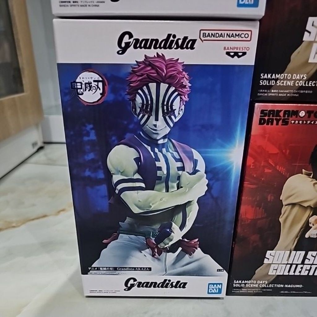 grandista kimetsu no yaiba demon slayer akaza figure