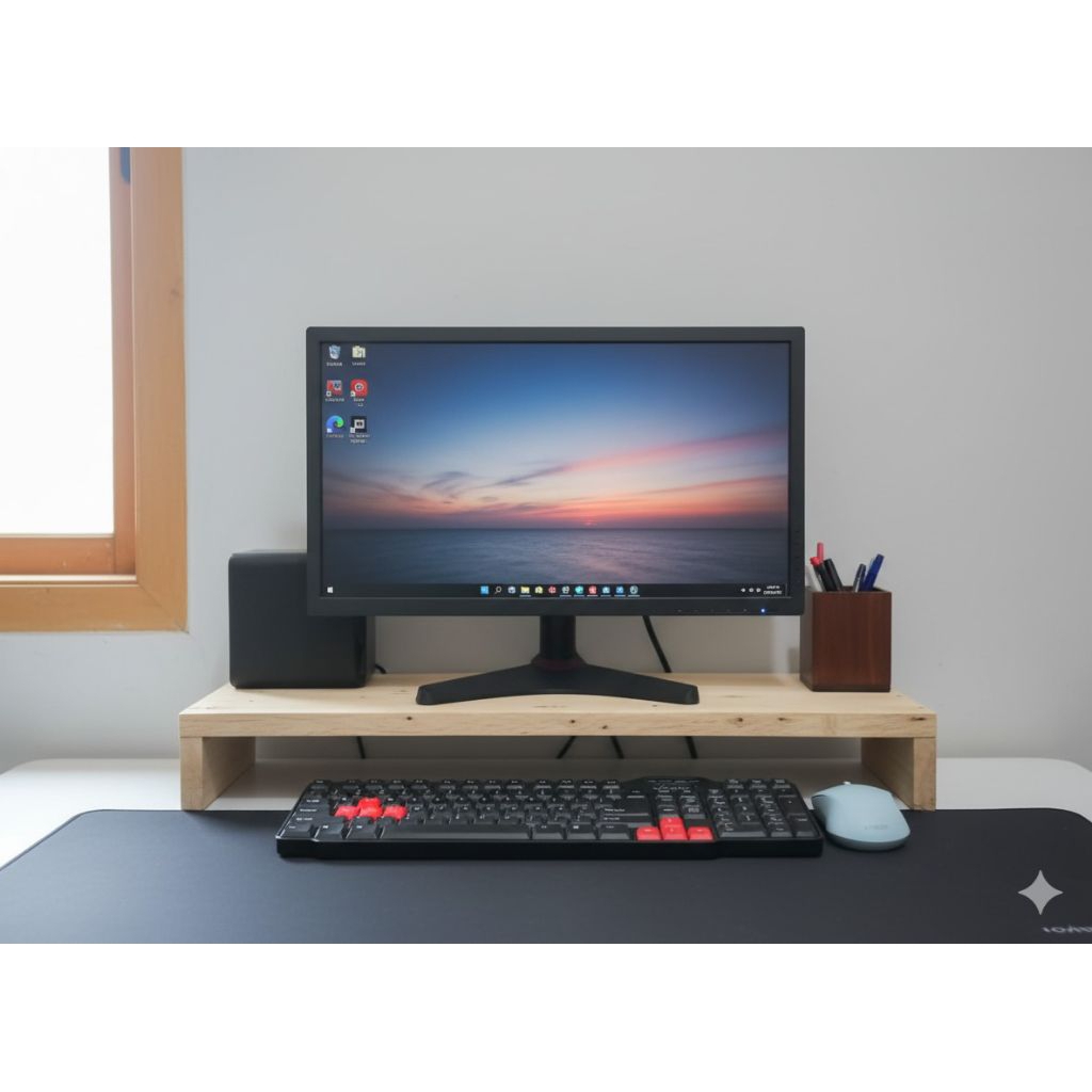 meja monitor stand monitor