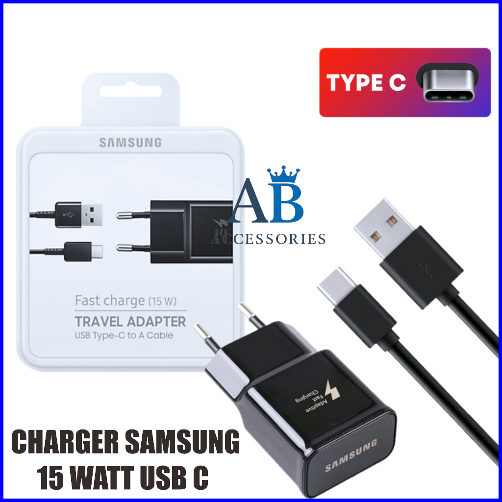 Charger Samsung A11 A13 A14 A04 A04s Type C Fast Charging Original 100% Carger Casan Cas Hp Ori