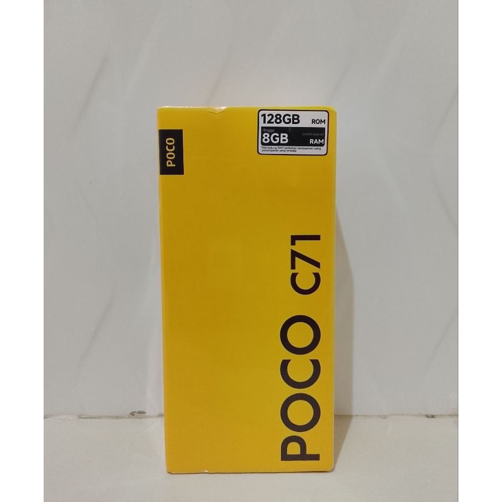 Poco C71 Ram 4+4Gb Internal 128Gb Baru Garansi Resmi Segel