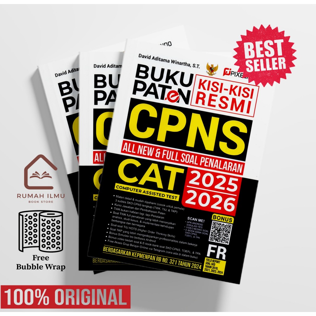 Buku Paten Kisi-kisi Resmi CPNS 2025-2026