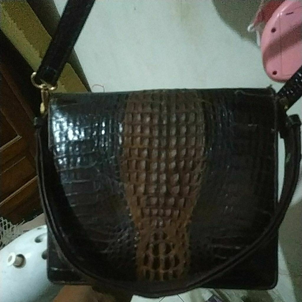 tas pesta kulit asli buaya
