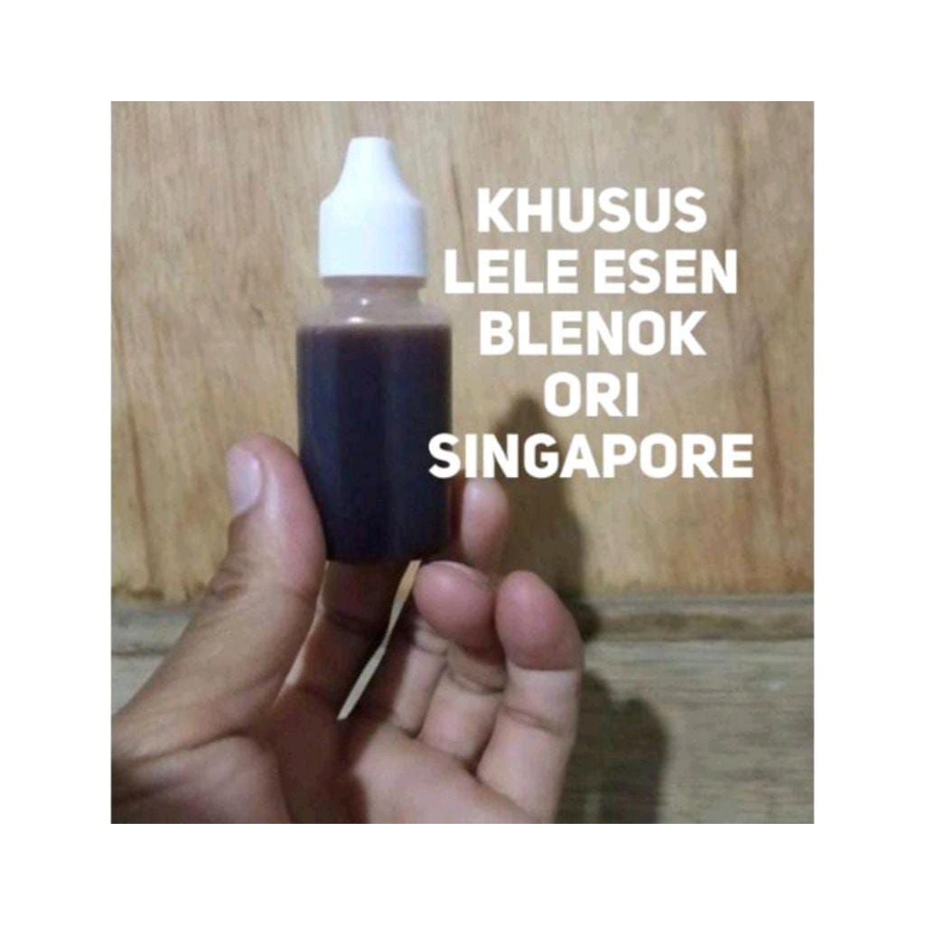 Essen khusus Ikan Lele  varian terbaru warna Hitam Kemasan 30ml Paling Gacor Essen Ikan Lele Babon I