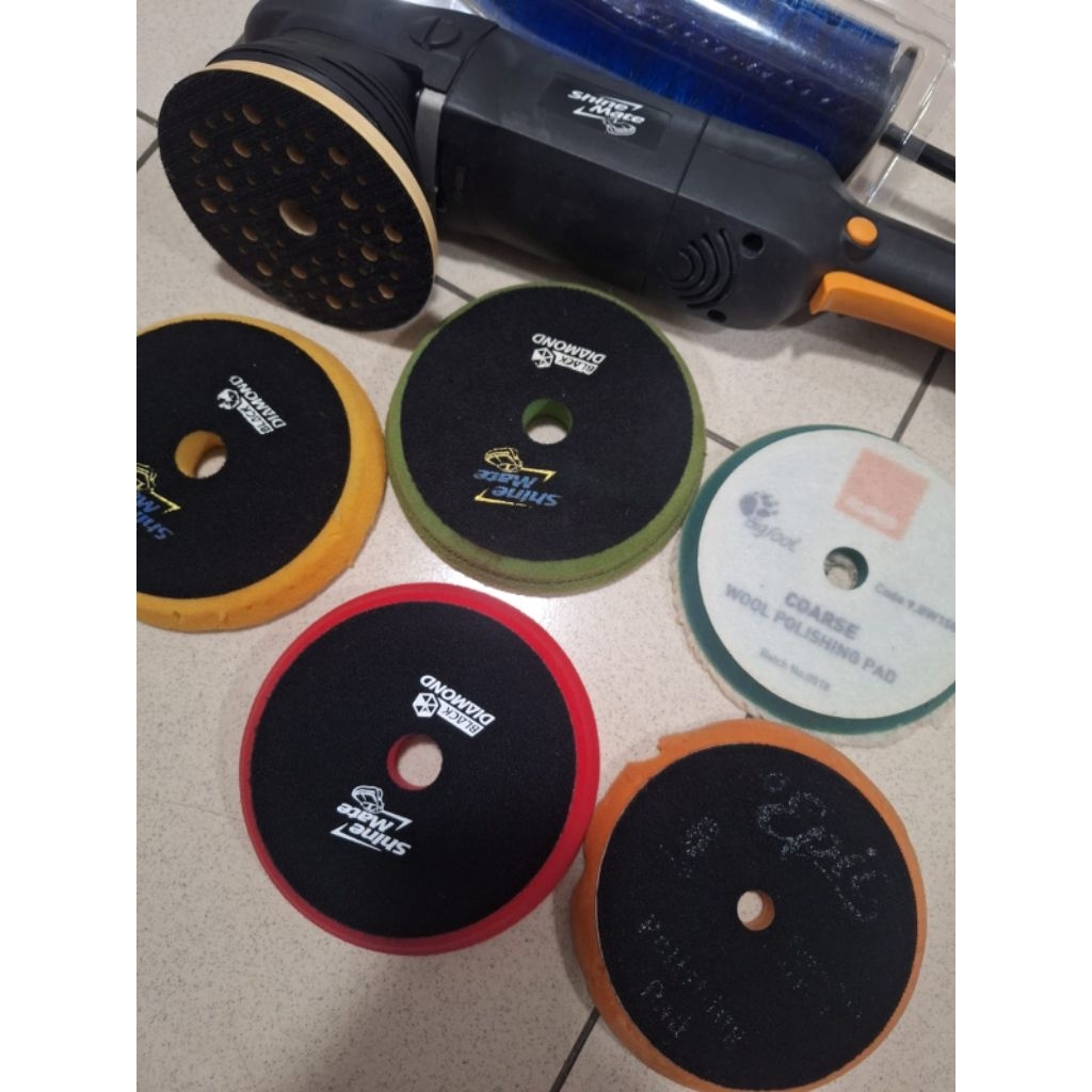 Mesin poles shinemate ex610 DA like new