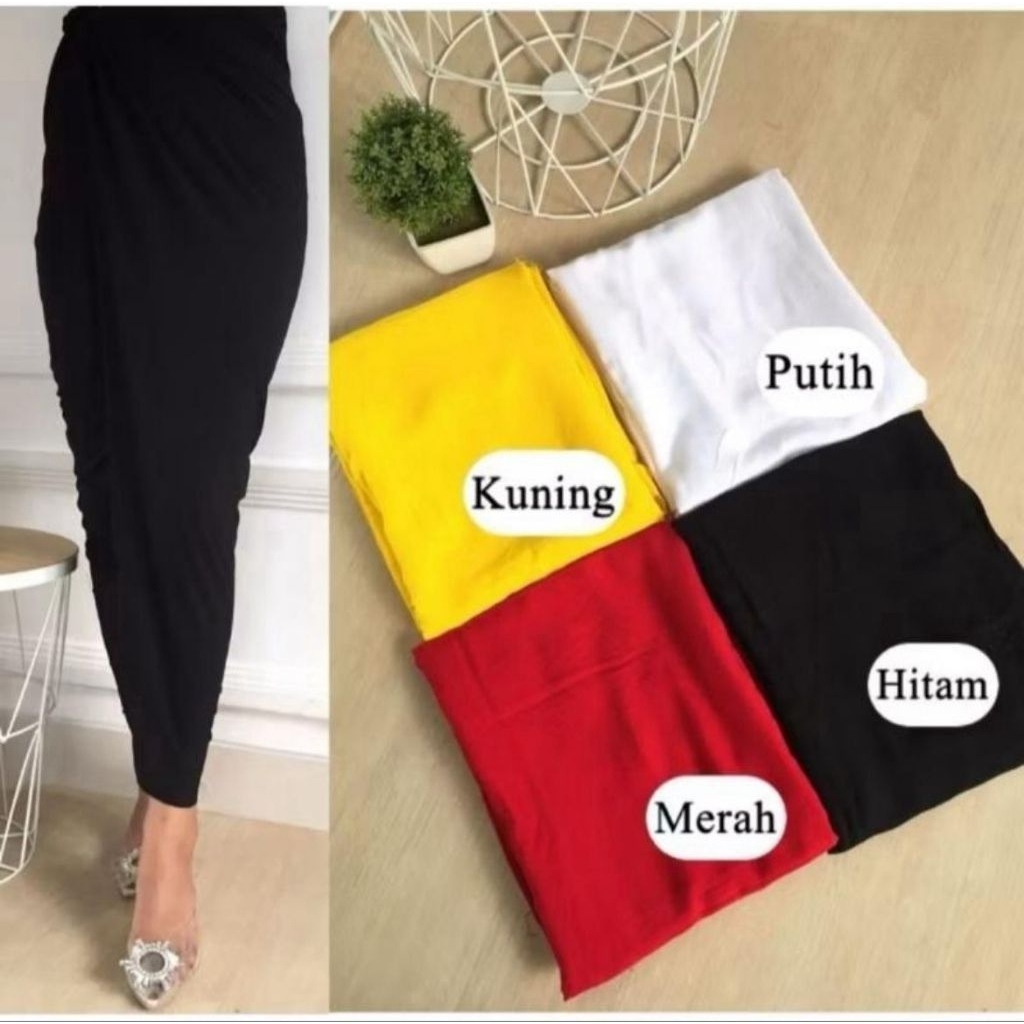 Kamen rayon polos lembaran | kamen pria wanita | kamen warna hitam, putih, merah dan kuning