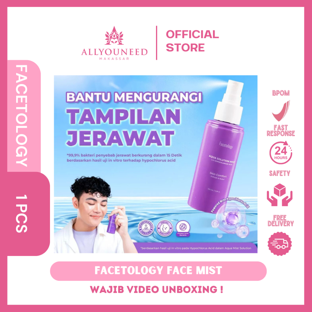 FACETOLOGY Aqua Solution Mist With Hypochlorous Acid