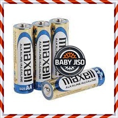 Baterai AA Maxell AA Alkaline Isi 2pcs Baterai AA Alkaline