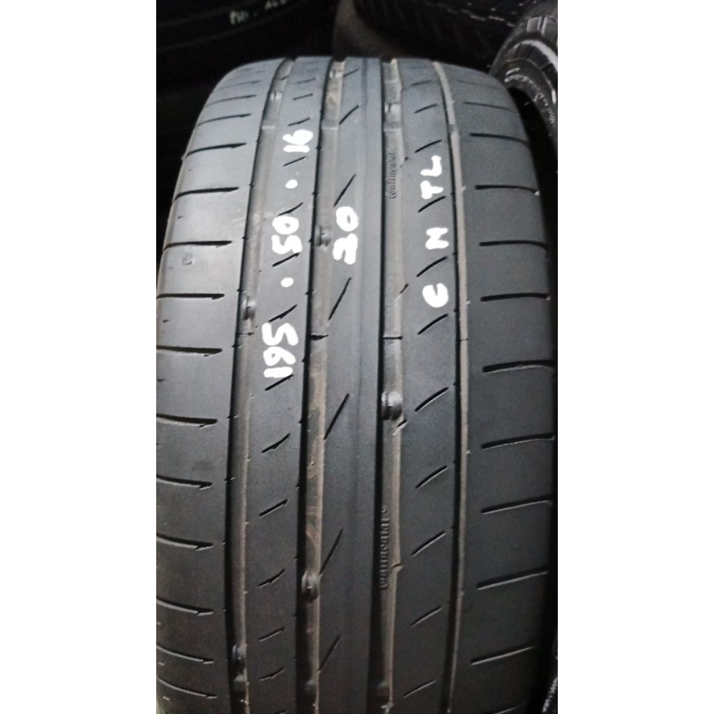 BAN SECOND ORI COPOTAN, UKURAN R16/195/50, Merk Continental