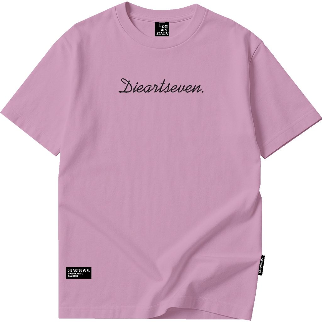 Kaos pria distro pakaian pria atasan kaos distro art straight tshirt dusty pink