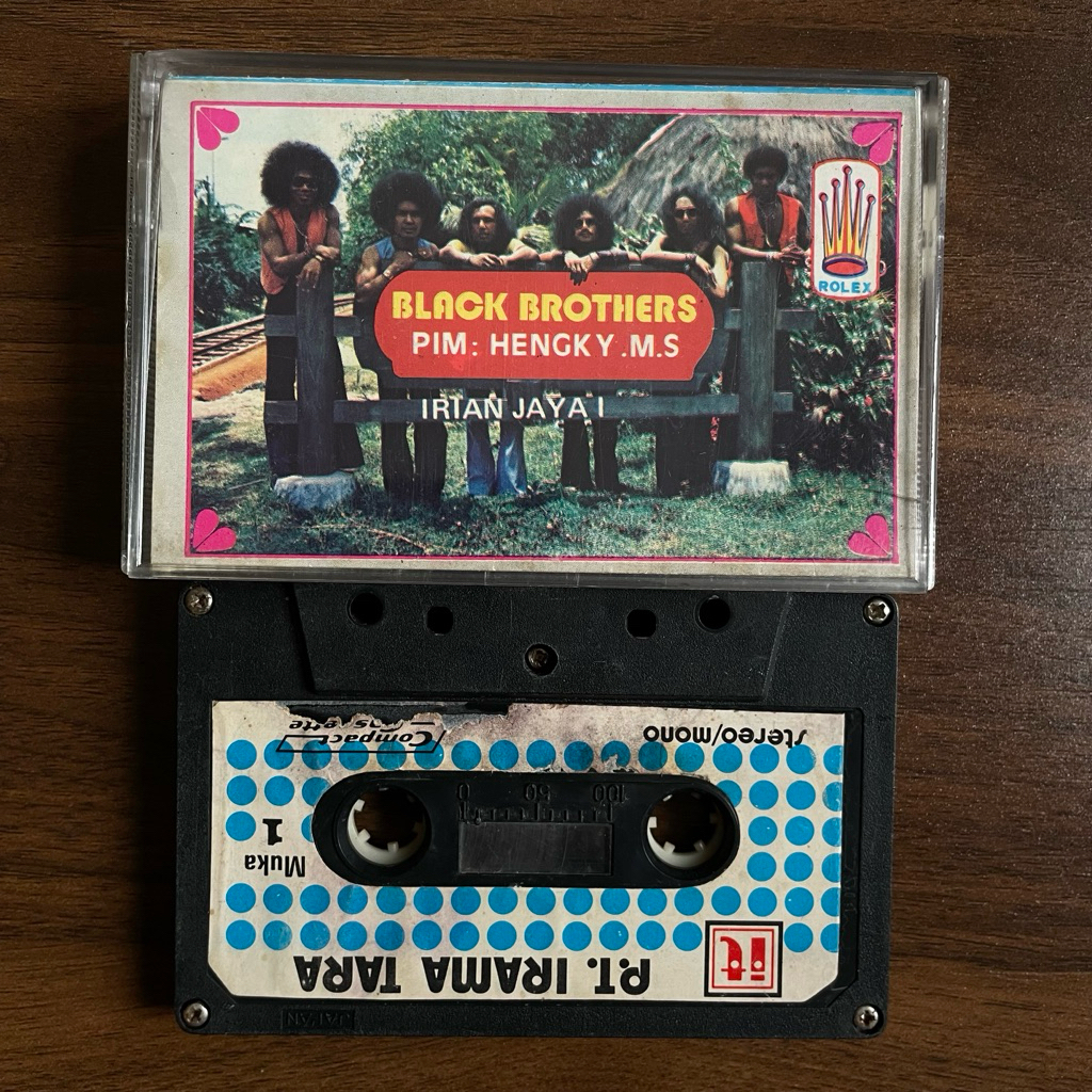 Kaset pita - Black Brothers - Irian Jaya I
