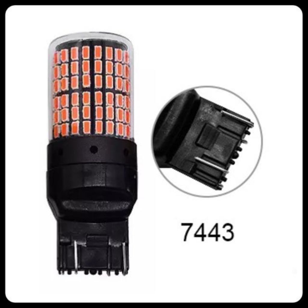 LAMPU LED NO HYPERFIASH(tidak kedip cepat atau normal)untuk lampu sign/ sen atau lampu rem