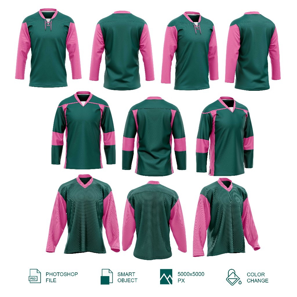 Mockup Jersey Hockey - PSD