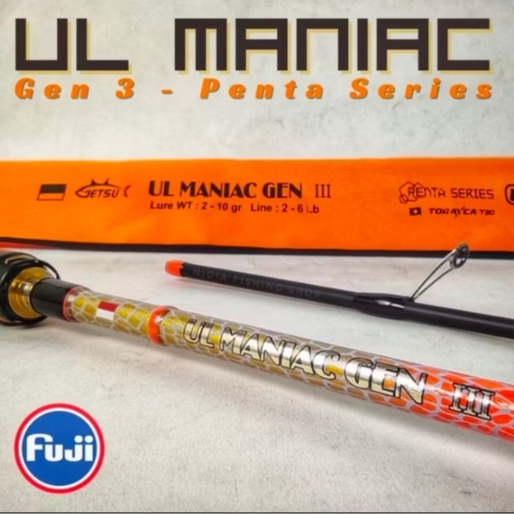JORAN GETSU UL MANIAC GEN 3 FULL FUJI ALCONITE