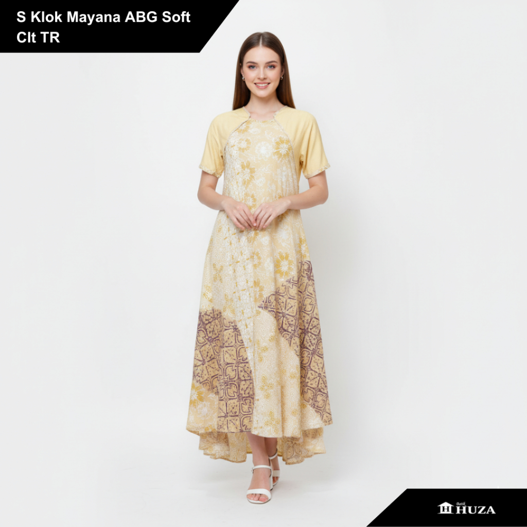 Batik Huza Daster Panjang S Klok Mayana ABG Soft Clt TR