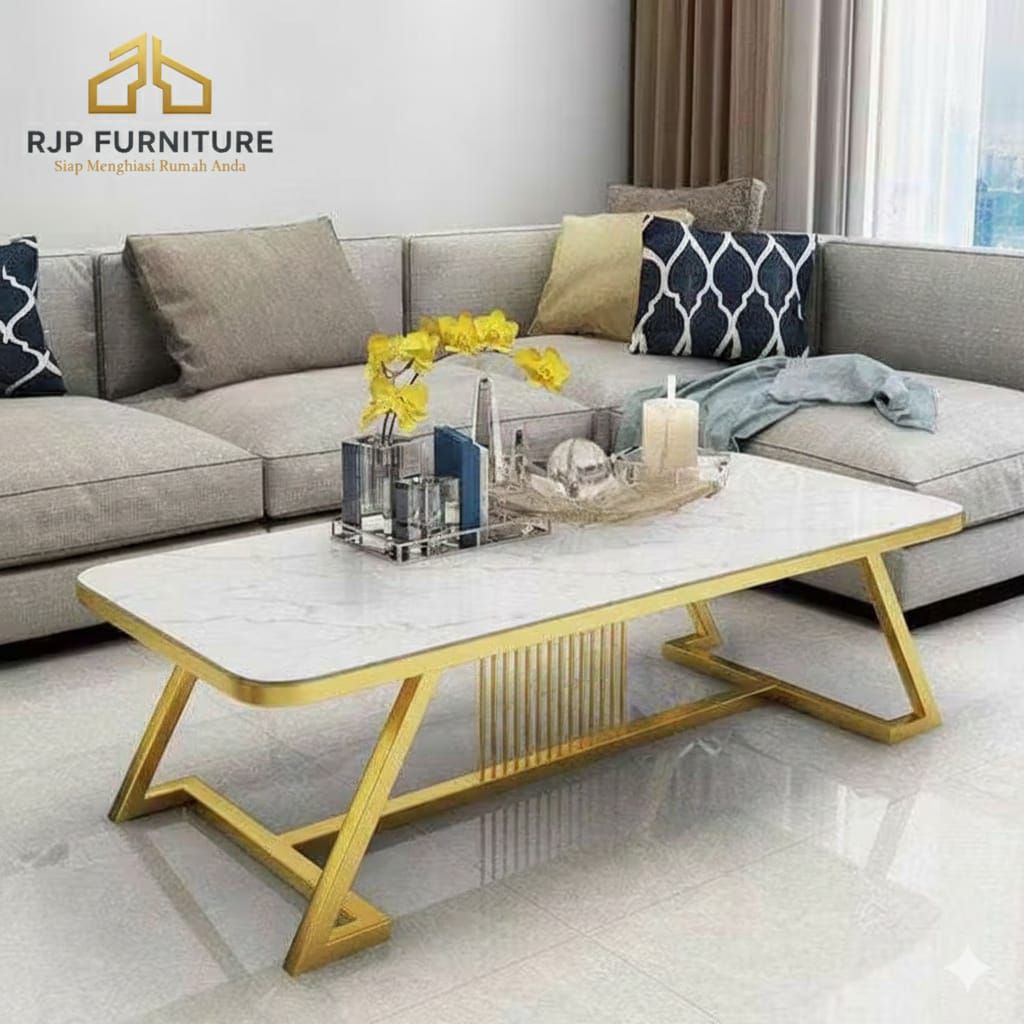 RJP FURNITURE Meja Ruang Tamu Minimalist Modern Aestethic-Lonzi End Table