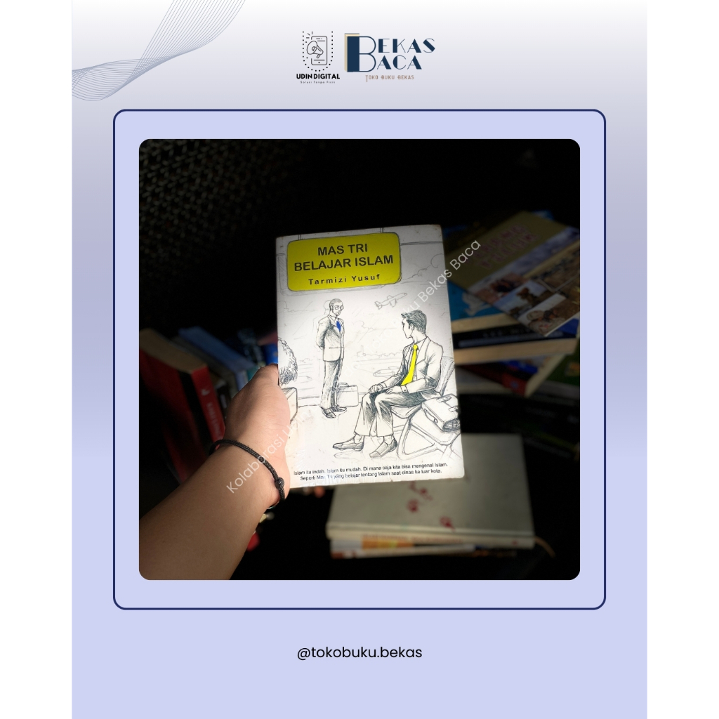 Buku Bekas [Kondisi Bagus] Mas Tri Belajar Islam - Udin Digital
