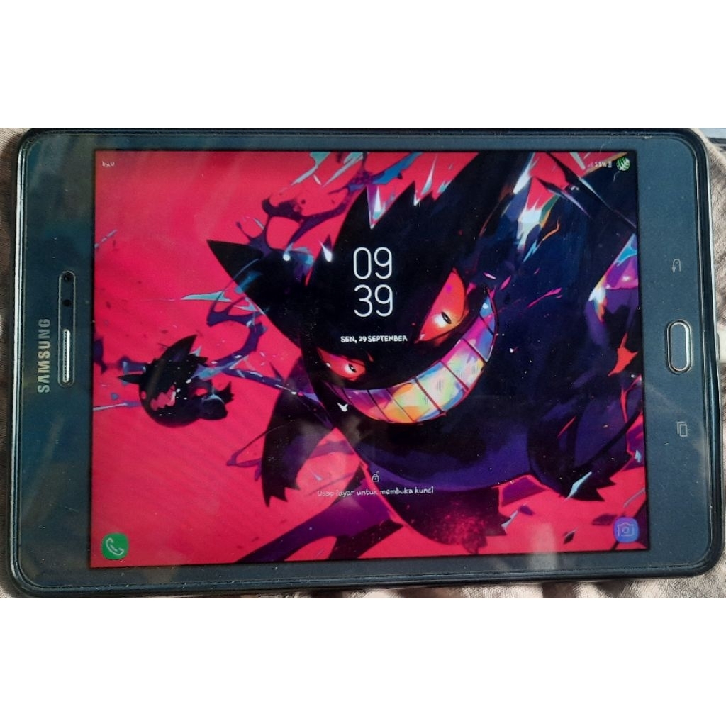 Samsung Tab p355 bekas minus baterai