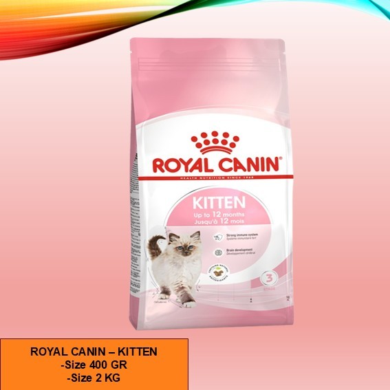 ( ROYAL CANIN KITTEN ) / ROYAL CANIN / MAKANAN KUCING / CAT FOOD / PET FOOD