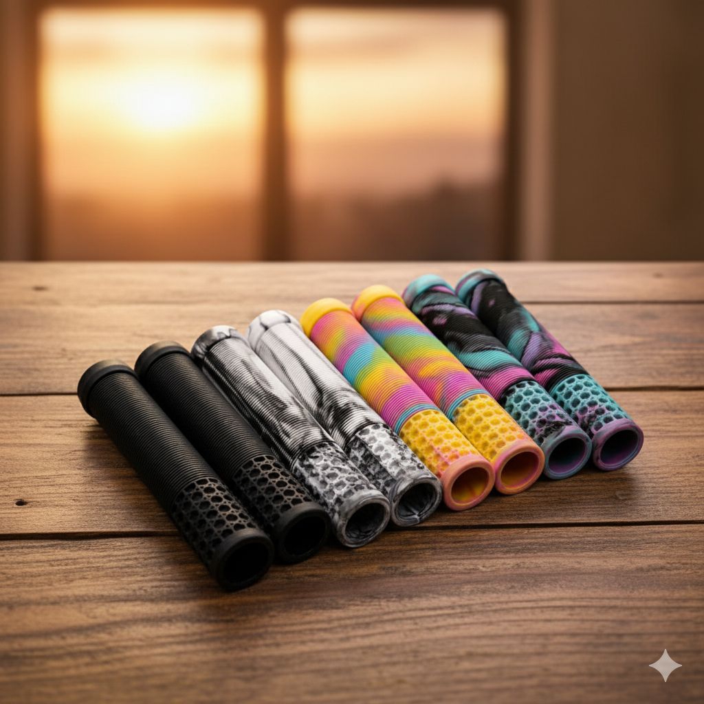 Grip karet stang sepeda BMX Comuter Fixie lowrider