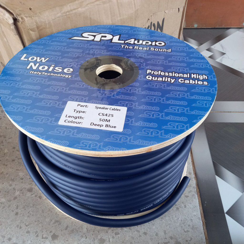 Kabel Speaker SPL Audio CS425 Deep Blue 50M