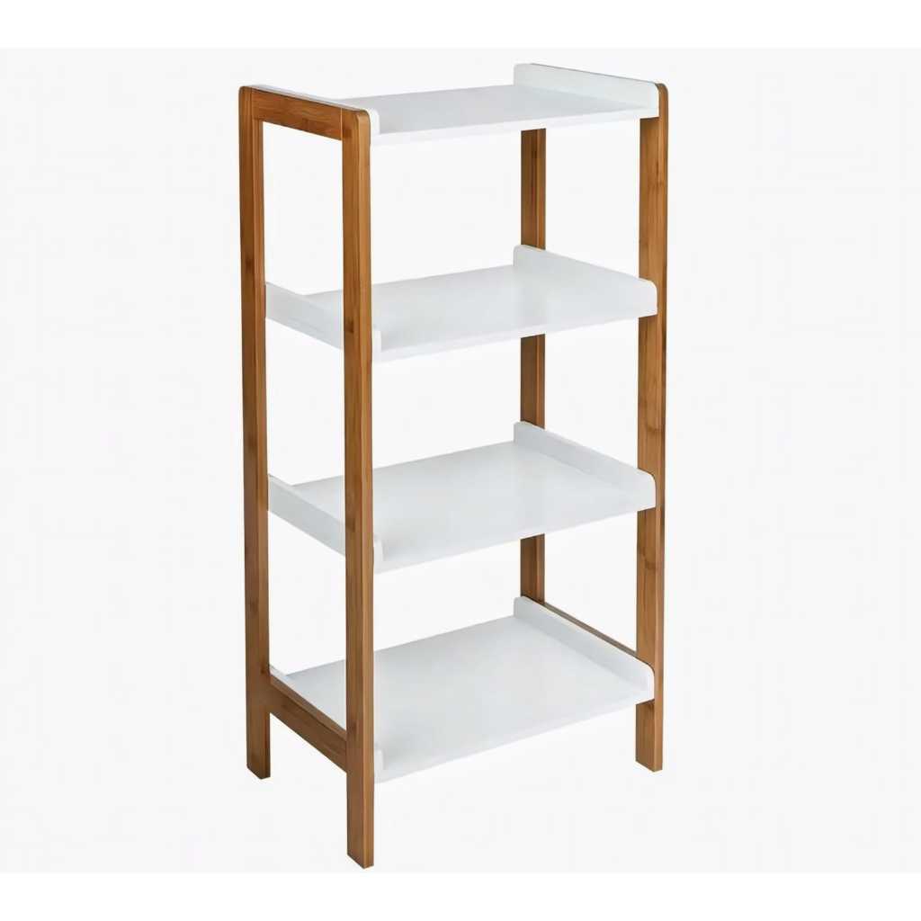 Termurah Rak Tingkat Kayu 4 Susun, Rak Kayu Serbaguna, Rak Susun Aesthetic