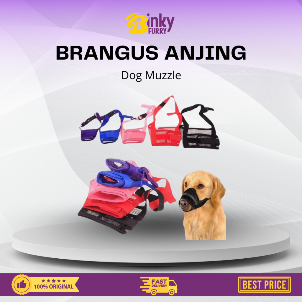Brangus Anjing Brongsong Mulut Anjing Muzzle for Dogs