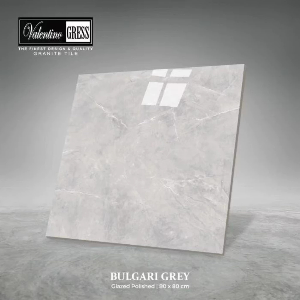 Granit 80x80 Valentino Gress Bulgari Grey | Glazed Polished