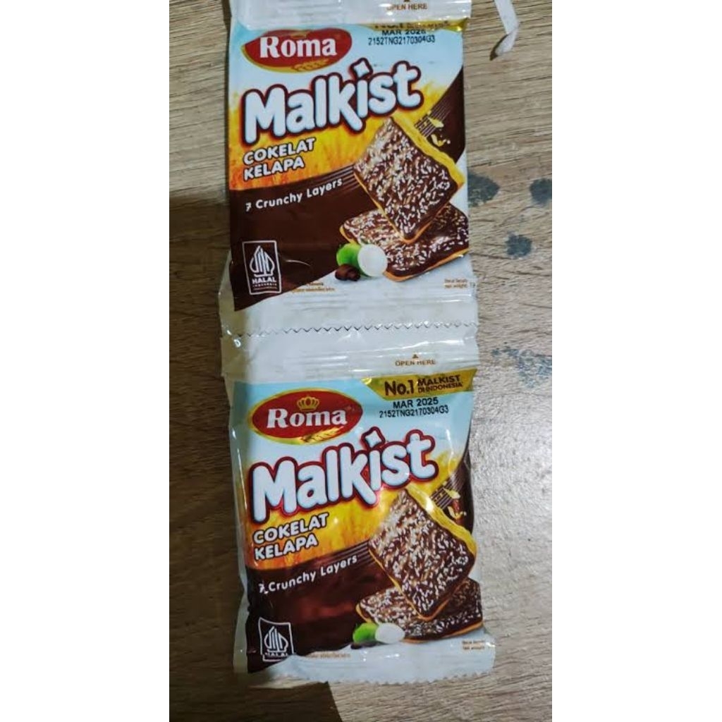 malkist Roma choco belgian, Roma cokelat kelapa dan malkist Roma keju