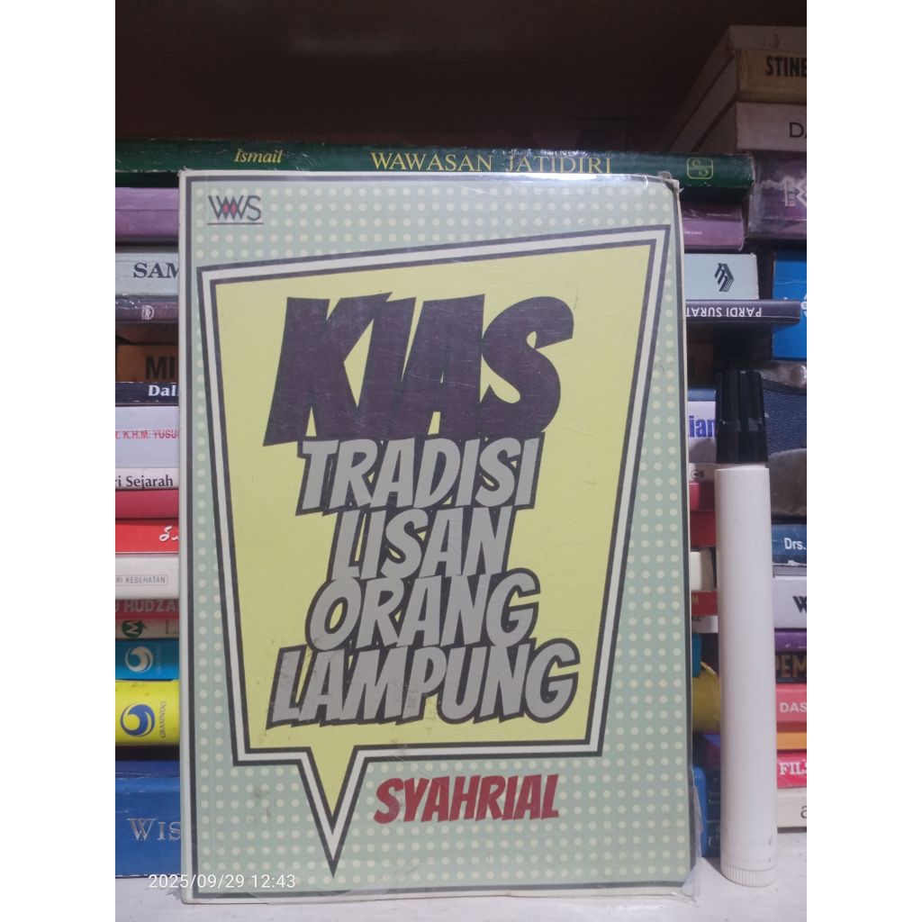 Buku Budaya: Kias, Tradisi Lisan Orang Lampung