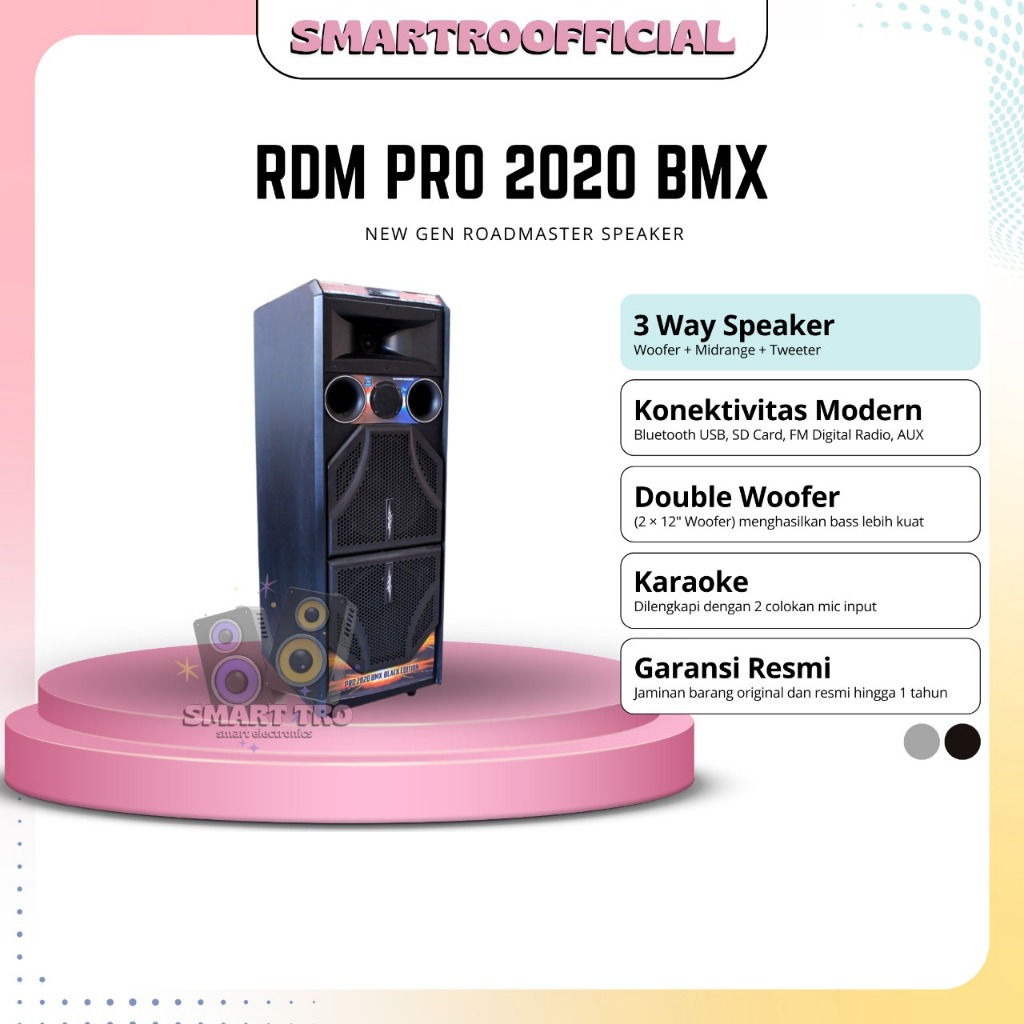 SPEAKER ROADMASTER PRO 2020 BMX BLACK EDITION