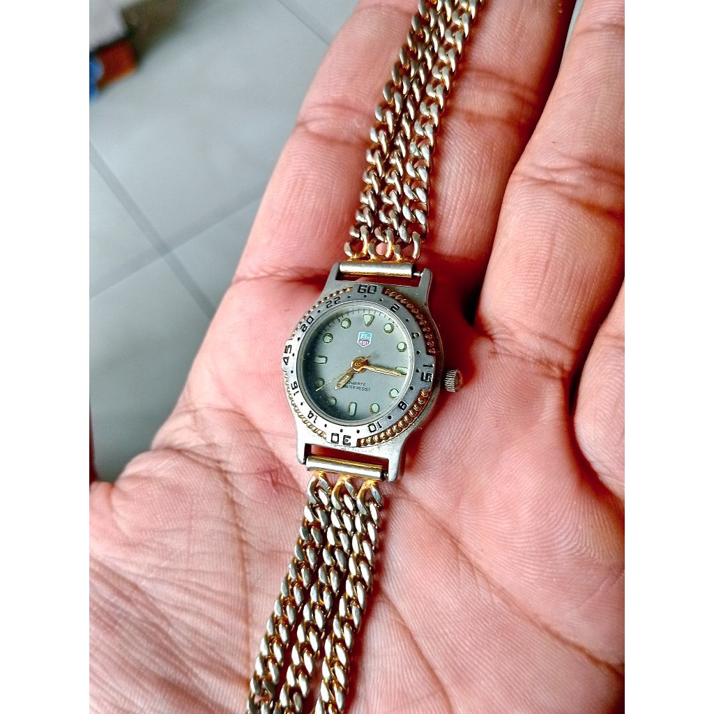 jam tangan KG heuer vintage