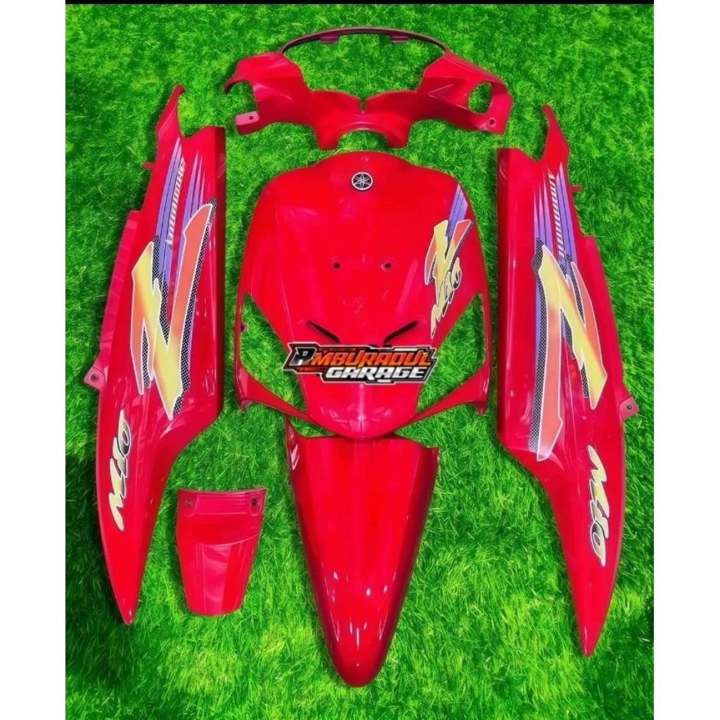 BODY SET MIO SPORTY MERAH