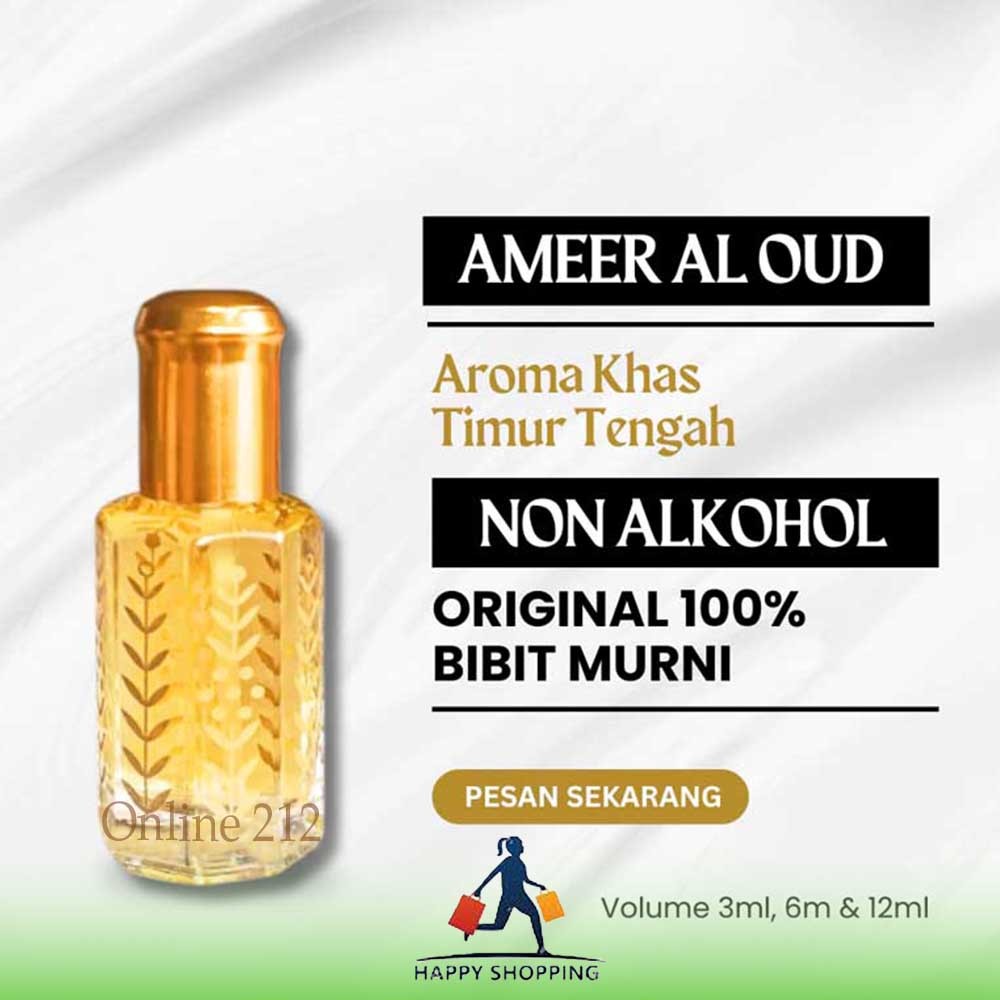 AMEER AL OUD SURRATI 100% ORIGINAL/PARFUM AMEER OUD SAUDI ARABIA 3ML 6ML 12ML