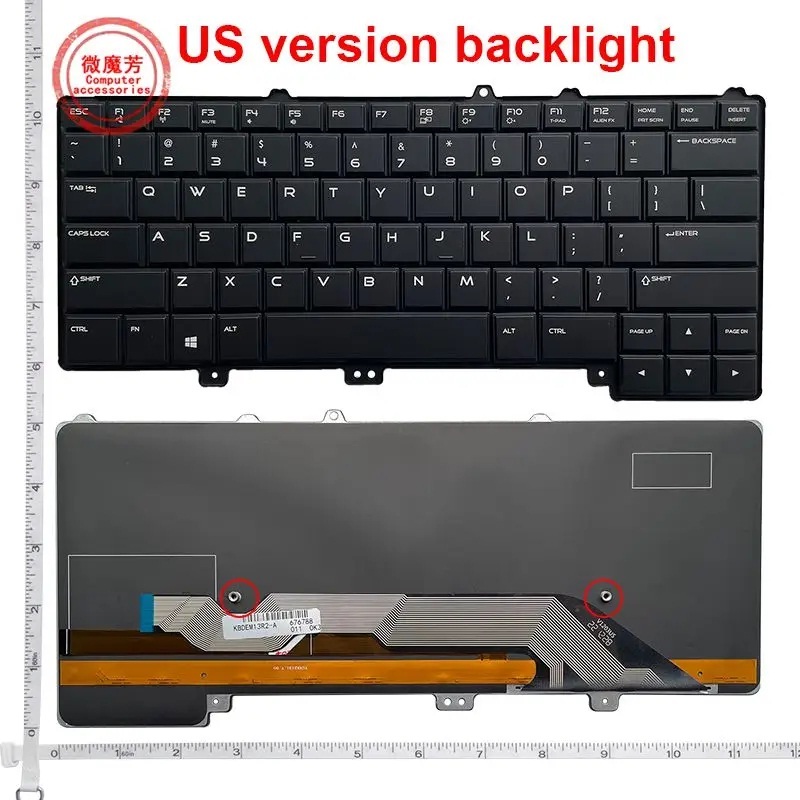 Keyboard For DELL AlienWare 13 R1 R2 15 R2 P42F P42F001 P56G M13X R2 M15X R2 English laptope 13 R1 R