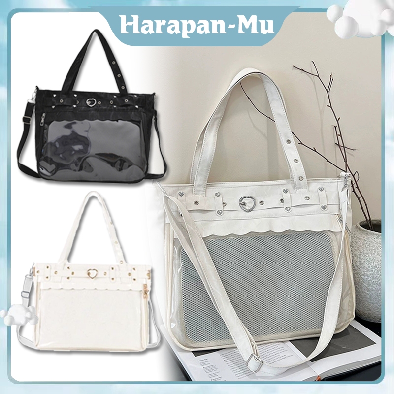 Tas Selempang Bahu Pu Jepang / Itabag Tas Slempang Badges / Untuk Simpan Badge