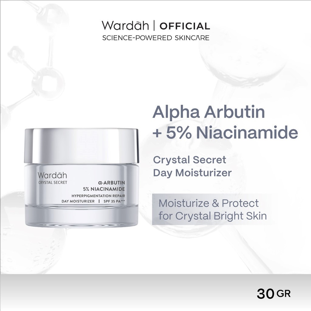 Wardah Crystal Secret Brightening Day Cream Krim Pagi