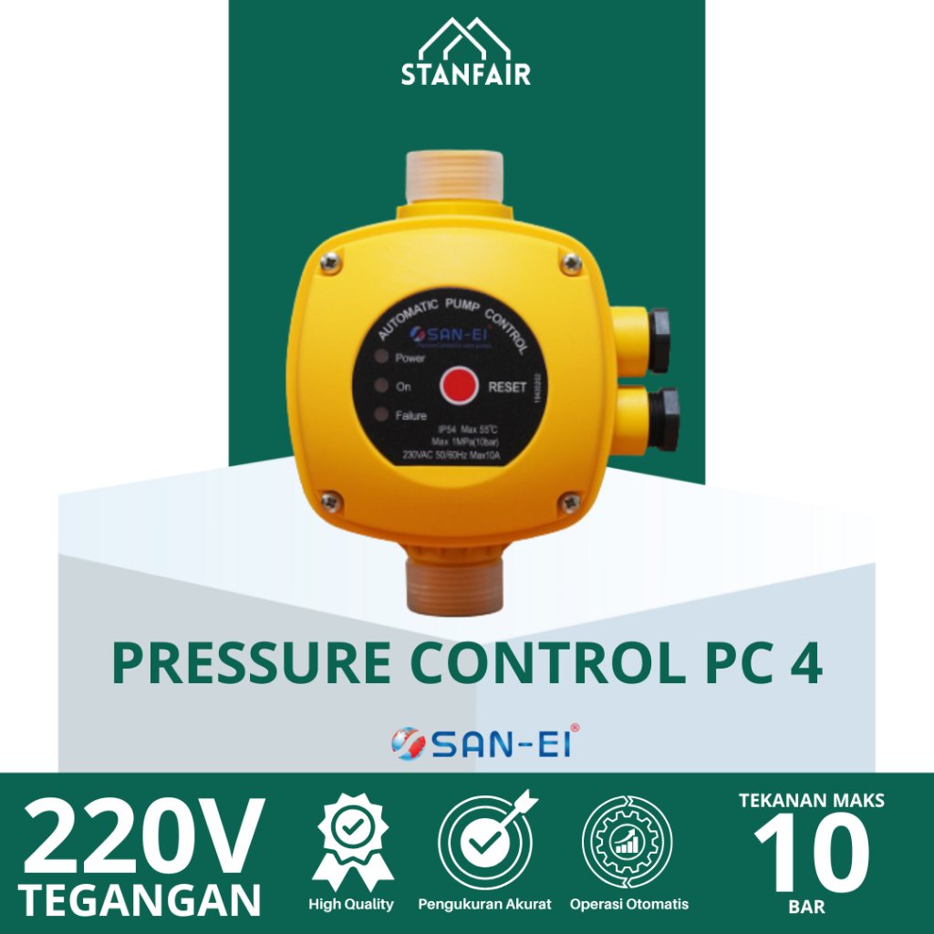 San Ei Pressure Control 4 / Automatic Pressure Control / Otomatis Pompa Air / PC 4 San Ei