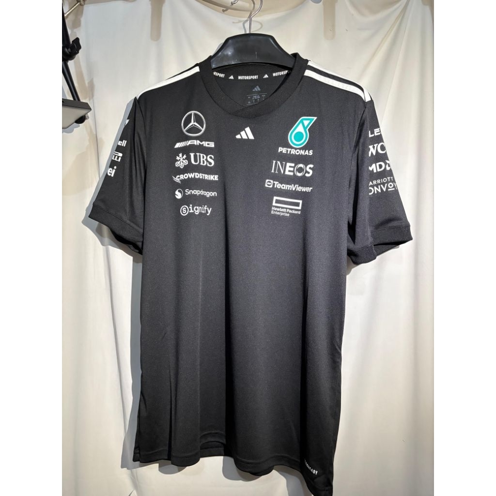 Mercedes F1 Team Jersey Black Brand new Size L