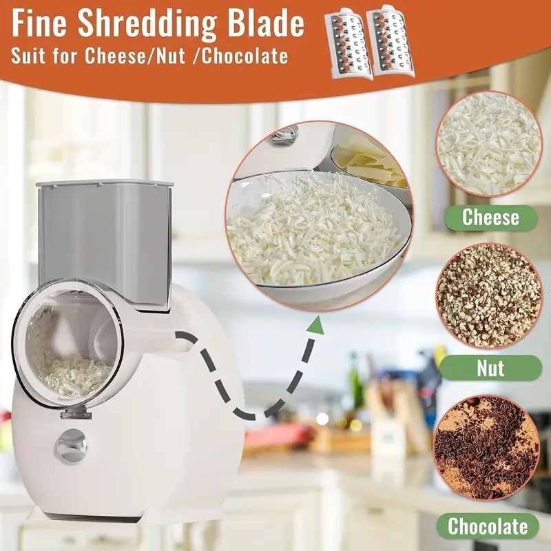 BESTPROMO PEMOTONG SAYURAN OTOMATIS 3 PISAU USB 12V PEMOTONG SAYURAN LISTRIK SEPENUHNYA OTOMATIS